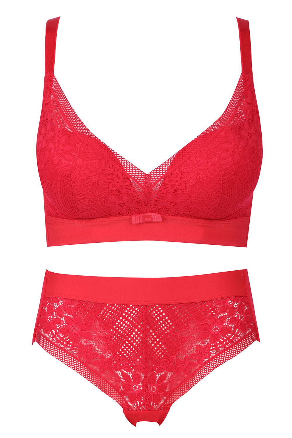 都市丽人内衣聚拢升杯A:加加厚B:中厚蕾丝三排扣无钢圈3/4杯文胸LB05S3