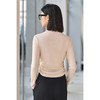 剩S 米思阳2026春季新款轻奢天丝醋酸桑蚕丝长袖T恤软糯舒适质感上衣4940 商品缩略图2