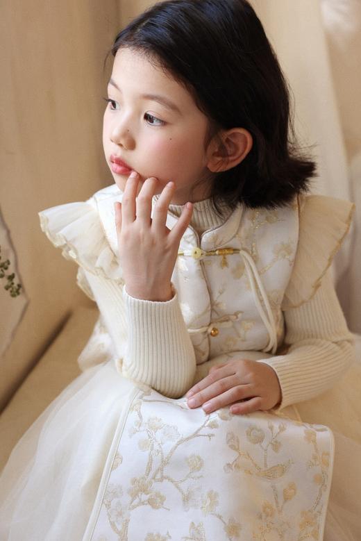 【现货！48小时内发】云烟套装（三件套：毛衣+半裙+马甲） 商品图4