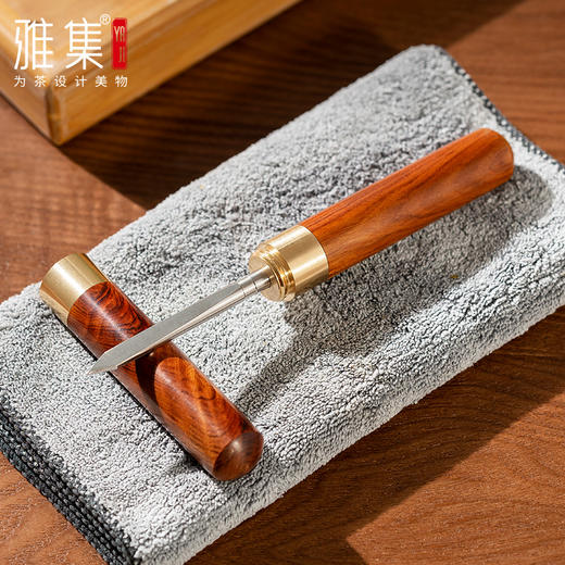 雅集茶具花梨茶刀（大号17*1.8cm） 商品图6