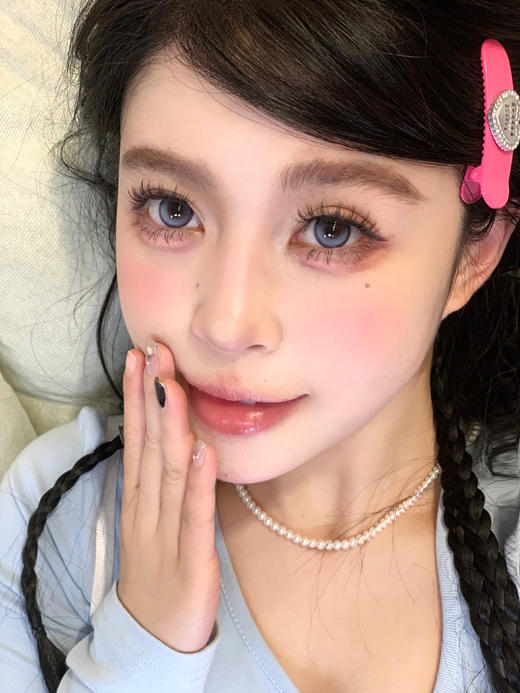 微混血紫瞳丨躲进银河·Bennycat丨14.2mm（半年抛/2片装） 商品图11