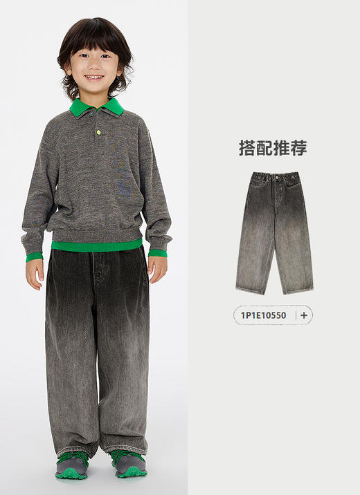 jnby   25年春款    长袖套头毛衫  1P1311310 商品图4