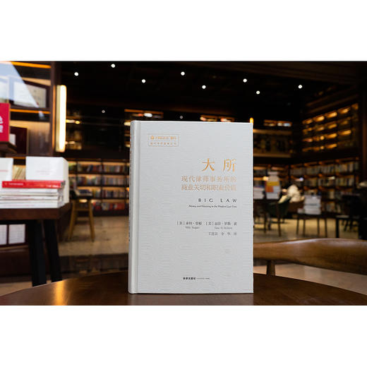 大所：现代律师事务所的商业关切和职业价值 [美]米特·里根 [美]丽莎·罗勒著  王进喜 李华译 法律出版社 商品图0