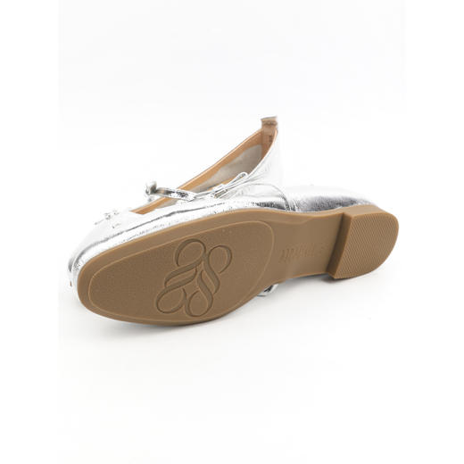 BF楼真美诗2025新春款牛皮蝴蝶结平底单鞋复古芭蕾玛丽珍鞋女91815AQ5吊牌价1098活动价738 商品图3