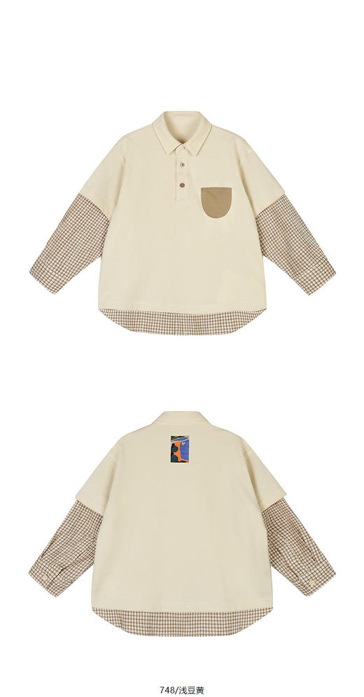 jnby   25年春款  长袖polo杉   1P1110670 商品图10