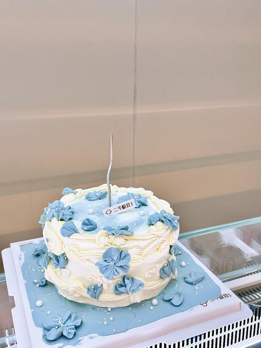 蓝色裱花 商品图2