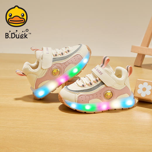 B.Duck小黄鸭童鞋春秋运动鞋18-25 BY3586930 商品图1