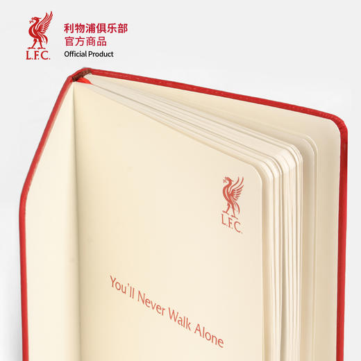 【官方正版】利物浦俱乐部 | 球场压印笔记本质感文具手账本子 商品图2