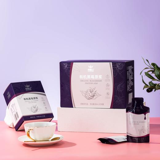 纳富山有机黑莓原浆袋装 30ML*30袋/箱 商品图1