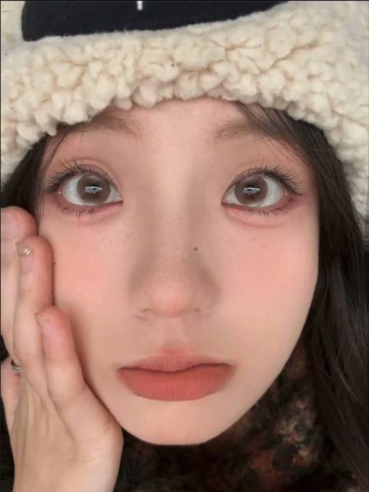 mimipark  半年抛杭州仓美瞳 奶杏泡泡 直径14.5mm 商品图1