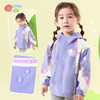 贝贝怡【户外运动】女童外套25春夏新款运动休闲防污防风连帽儿童夹克ZB1ES041 商品缩略图2