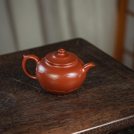 龙德堂陶艺 汤宣武制《清莲》原矿大红袍 220cc 库存请咨询客服 商品图2