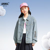 男女童牛仔夹克外套春季新款安奈儿童装EM515019 商品缩略图0
