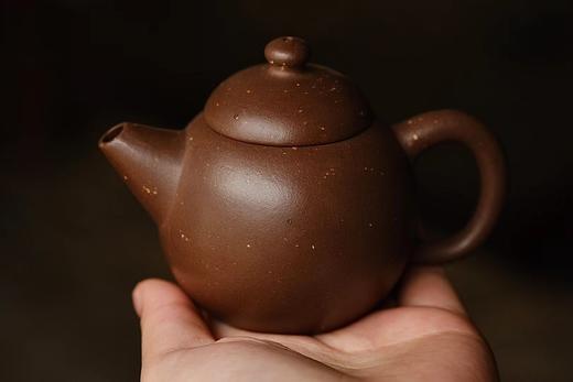 90年代台订款｜老紫泥龙蛋壶紫砂壶 全手工 约135ml 商品图1