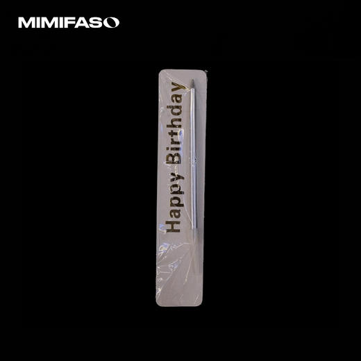 银色细长蜡烛 商品图1