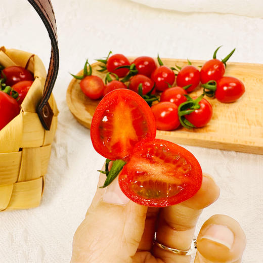 【釜山88玲珑小番茄】果皮薄脆，果肉细腻紧实，每一口都甜到心坎里 果味浓郁 一口爆汁 小番茄界的天花板 商品图3