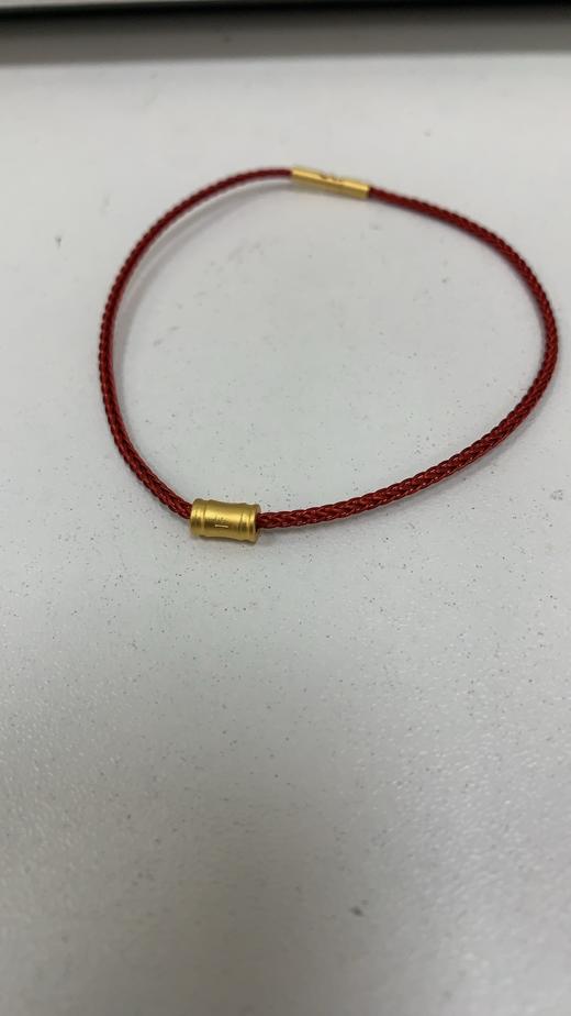 WPSKU699892	六福珠宝LUKFOOK JEWELLERY	转运珠手链1.5mm玫瑰红钢丝路路通配件男女同款定价 商品图3