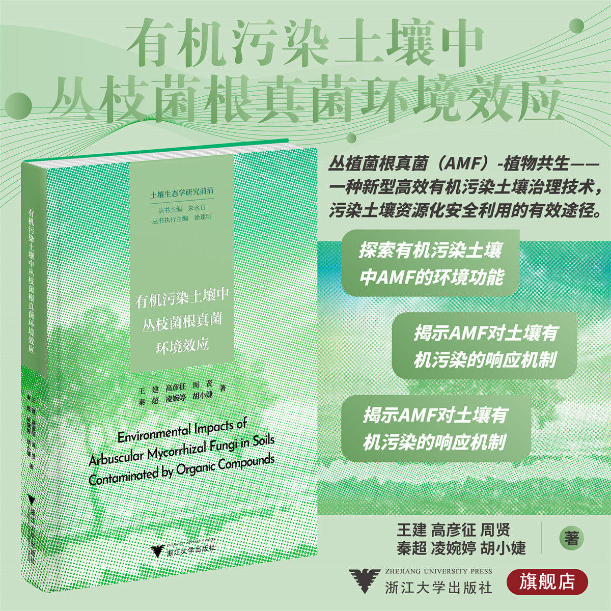 有机污染土壤中丛枝菌根真菌环境效应/土壤生态学研究前沿/王建/高彦征/周贤/秦超/凌婉婷/胡小婕/浙江大学出版社
