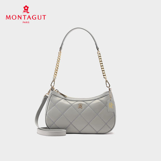 梦特娇2025新品羊皮麻将包斜挎单肩包 商品图6