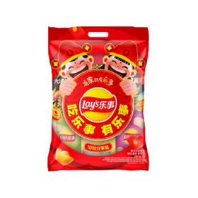 乐事10包分享装零食礼包370g