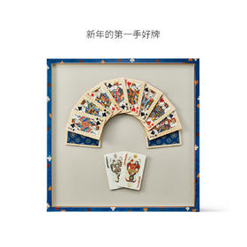 风流人物木质镶嵌扑克装饰画