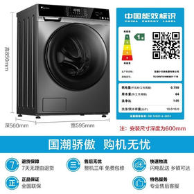 小天鹅（LittleSwan）滚筒10公斤洗衣机_TG100VT616WIADY-T1B