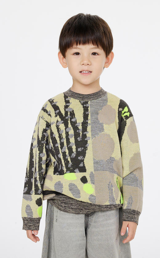 jnby   25年春款  长袖套头毛衫 1P1312080 商品图8