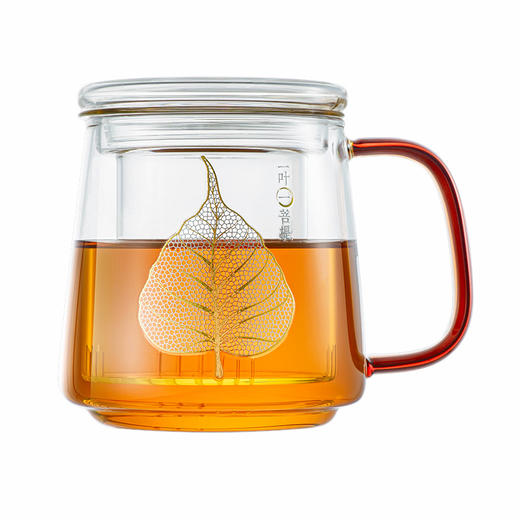 雅集玻璃杯一叶菩提杯500ml 商品图0