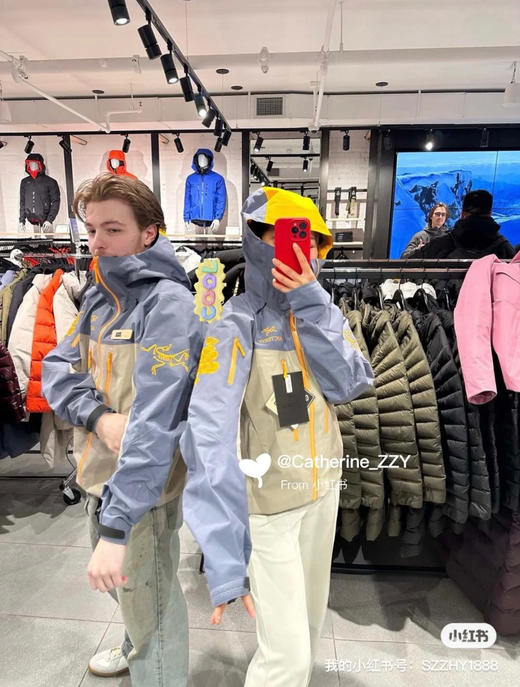 原单版本鸟家Alpha sv lny蛇年限定硬壳冲锋衣011601 商品图4