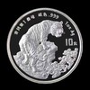 中国金币1998年戊寅虎年生肖金银纪念币 彩金银虎 本金银虎 商品缩略图4