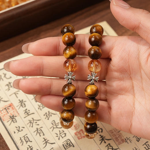 黄水晶金霸手串系列 | 搞事业人的黄搭子，浮光灵韵，金灿贵气，揽来正米米这 商品图4