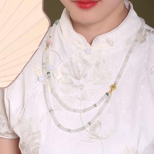 【精美饰品丨贝诗 手链/项链合集】选用饱满圆润的优质原矿，经过多道工序细致的抛光打磨，质地细腻色泽通透，款式简约优雅，适合多场景佩戴 商品图9