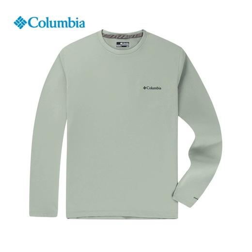 哥伦比亚男式穿行系列-净色休闲长袖T恤AE3611 商品图0