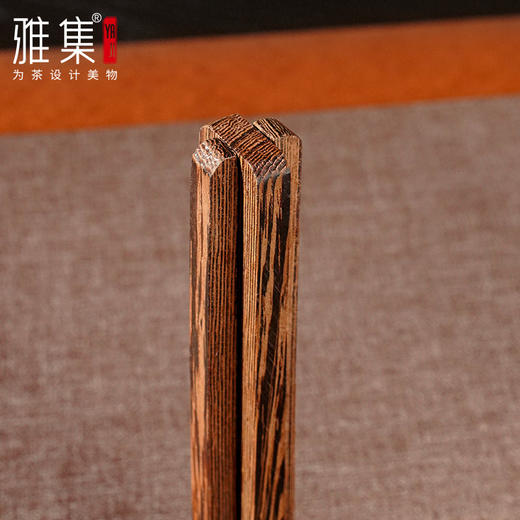 雅集茶具鸡翅木折叠茶饼架 商品图6