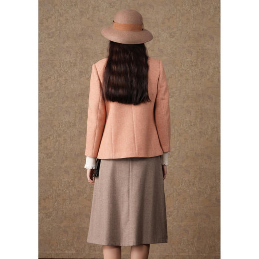 乔万尼羊毛大衣新款小香风高级感短外套ET4B881 商品图3