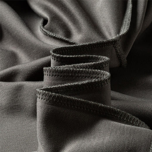 【含桑蚕丝】罗蒙男士春秋长袖polo衫男商务时尚舒适翻领百搭长袖t恤男 商品图10