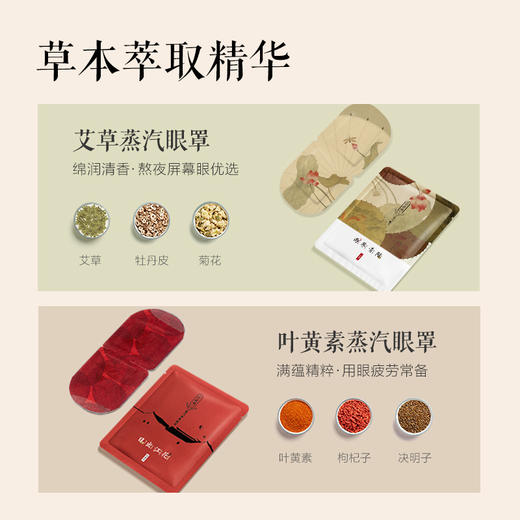 【拍3盒更划算】珍视明忆江南中药蒸汽热敷眼罩（10片/盒） 商品图4