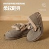 ZHR则则加绒保暖博肯鞋可爱风雪地靴女2024冬季百搭一脚蹬乐福鞋 商品缩略图1