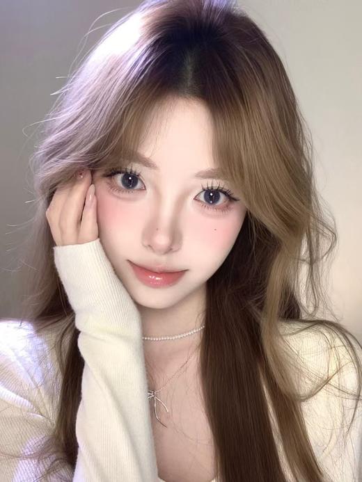 【中直径】Ealla girl-小面纱蓝 -14.2mm【年抛 度数0-800度 无525/575】 商品图1