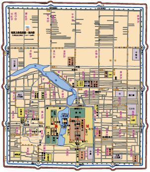 地图上的北京城系列异形鼠标垫   地图上的北京城·金中都    元大都    明北京城   清北京城 商品图3