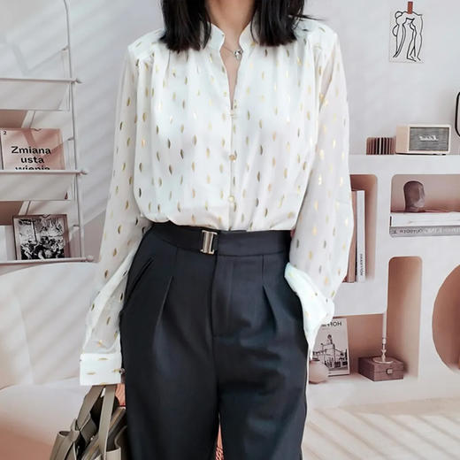 馥迦气质轻奢高级感衬衫 商品图1