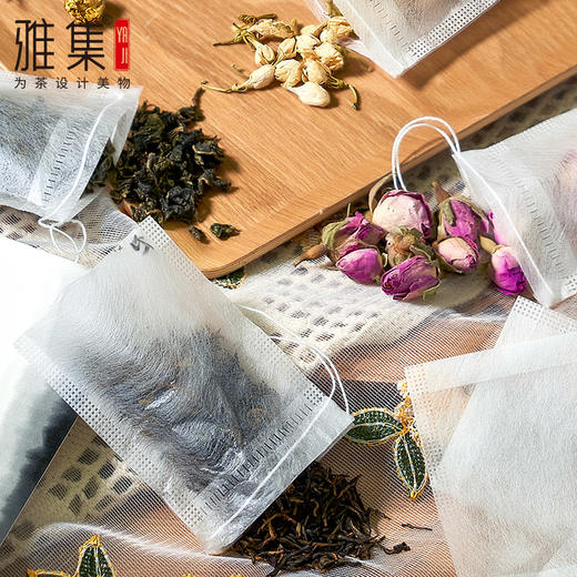 雅集食品级玉米纤维茶包袋（明线款6*8cm-120个） 商品图8