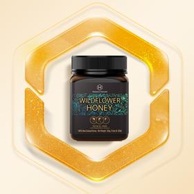 【新鲜市集】荷塔威野地花蜂蜜多花纯净蜜源新西兰原装进口纯正百花蜜喜蜜送礼
