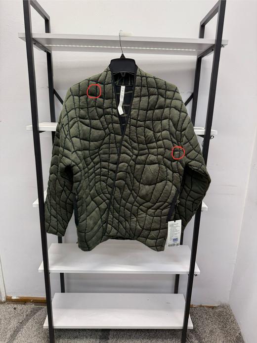 瑕疵Lululemon/露露乐檬 Insulated 女士羊毛宽松提花开衫外套 商品图0