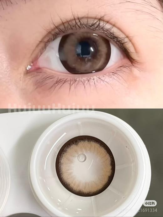 【本店实拍】Revelens-蛋糕系列-冰熟梅子/提拉米苏/翻糖蛋糕-14.5mm 【半年抛 0-1000度 无525/575】 商品图3