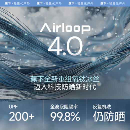 【蕉下精选】蕉下可调节松紧收腰全防护防晒衣女AL823开车骑行户外冰丝防晒服 商品图2