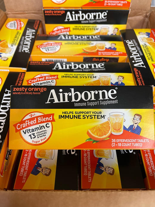 橙子味，折扣特价199元📣备VC了📣橙子🍊这款泡腾片也是美国药剂师推荐用来提高免疫力的，甜甜的味道，还添加了锌和VE 😷 商品图4