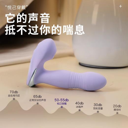 谜姬 悦己穿戴APP遥控脉冲吮吸跳蛋 商品图4