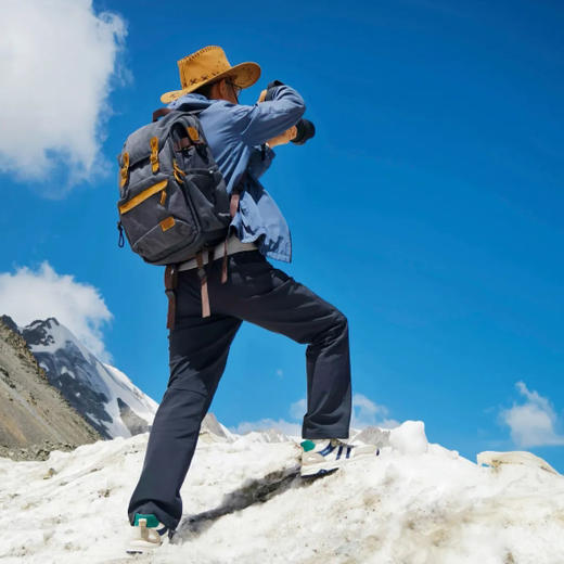 狼族优选丨单反微单相机帆布双肩摄影包无人机通用 商品图0