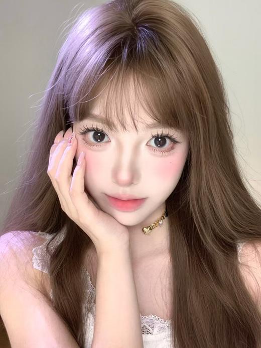 【中直径】Ealla girl-小面纱黑 -14.2mm【年抛 度数0-800度 无525/575】 商品图3